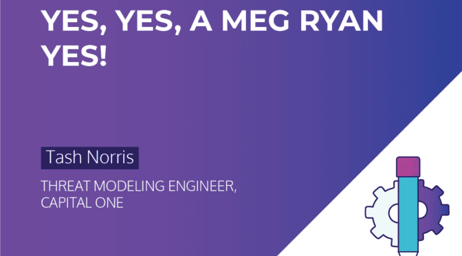 A Meg Ryan yes, DevSecCon blog